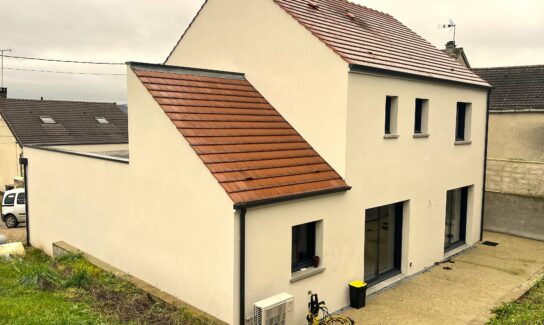 LIVRAISON D’UNE MAISON A MEZIERES SUR SEINE – YVELINES